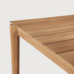 Bok outdoor extendable dining table - teak - rectangular White Cliff Studio Outdoor Dining Table