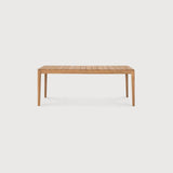 Bok outdoor extendable dining table - teak - rectangular White Cliff Studio Outdoor Dining Table