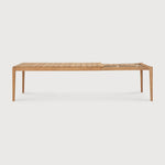 Bok outdoor extendable dining table - teak - rectangular White Cliff Studio Outdoor Dining Table