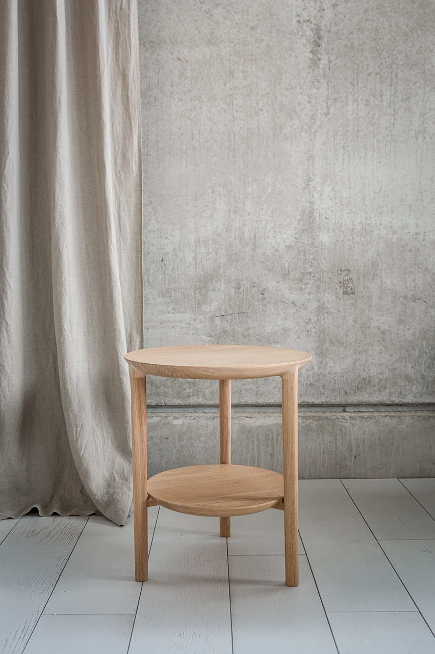 Bok Side Table White Cliff Studio Accent Tables