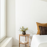 Bok side table - oak - round White Cliff Studio Side Table