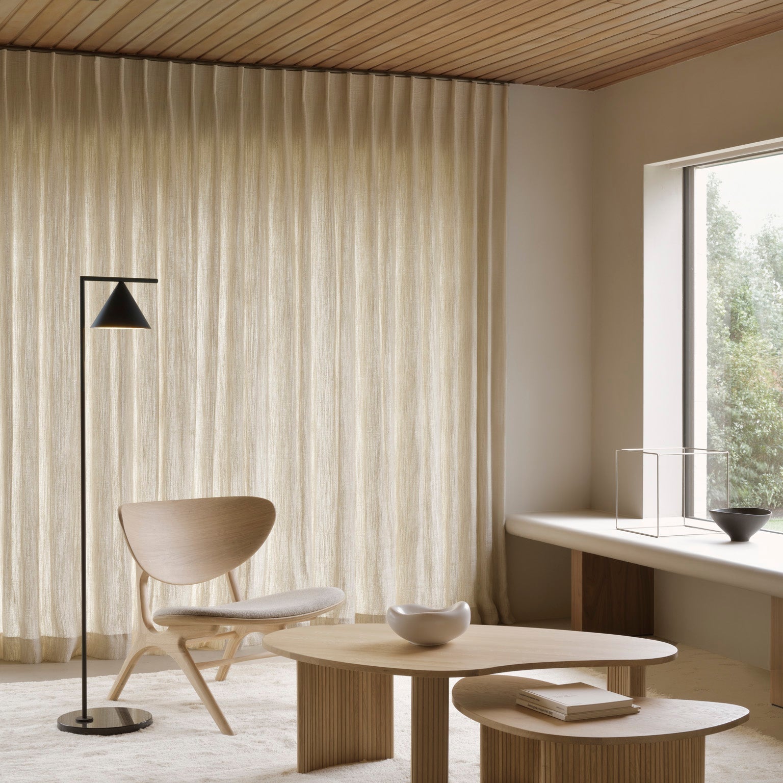 Boomerang Coffee Table White Cliff Studio Coffee Tables