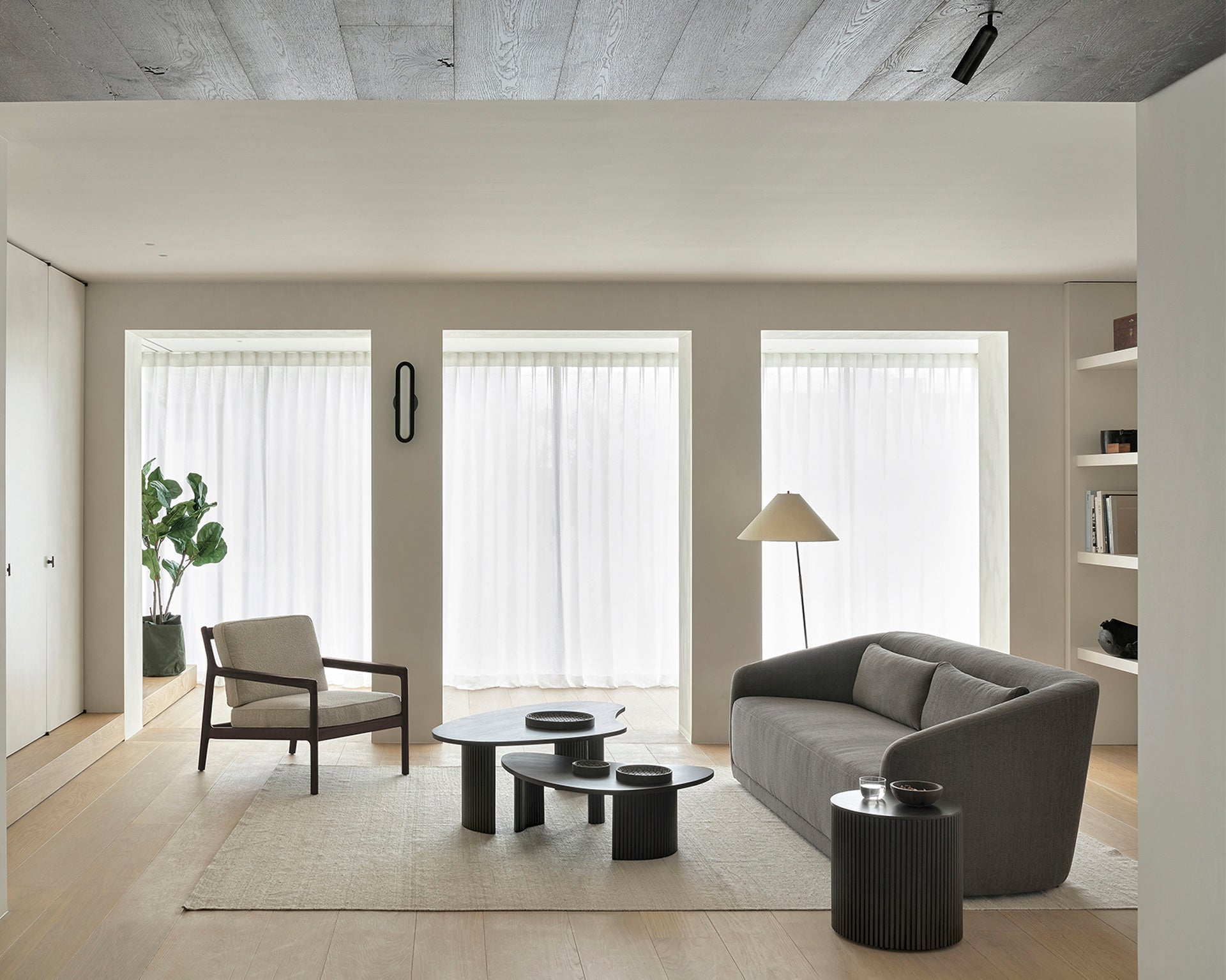 Boomerang Coffee Table White Cliff Studio Coffee Tables