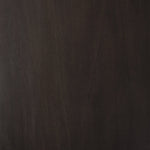 Boomerang coffee table - varnished mahogany - dark brown - pebble shape White Cliff Studio COFFEE TABLE