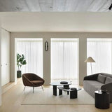 Boomerang coffee table - varnished mahogany - dark brown - pebble shape White Cliff Studio COFFEE TABLE