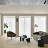 Boomerang coffee table - varnished mahogany - dark brown - pebble shape White Cliff Studio COFFEE TABLE