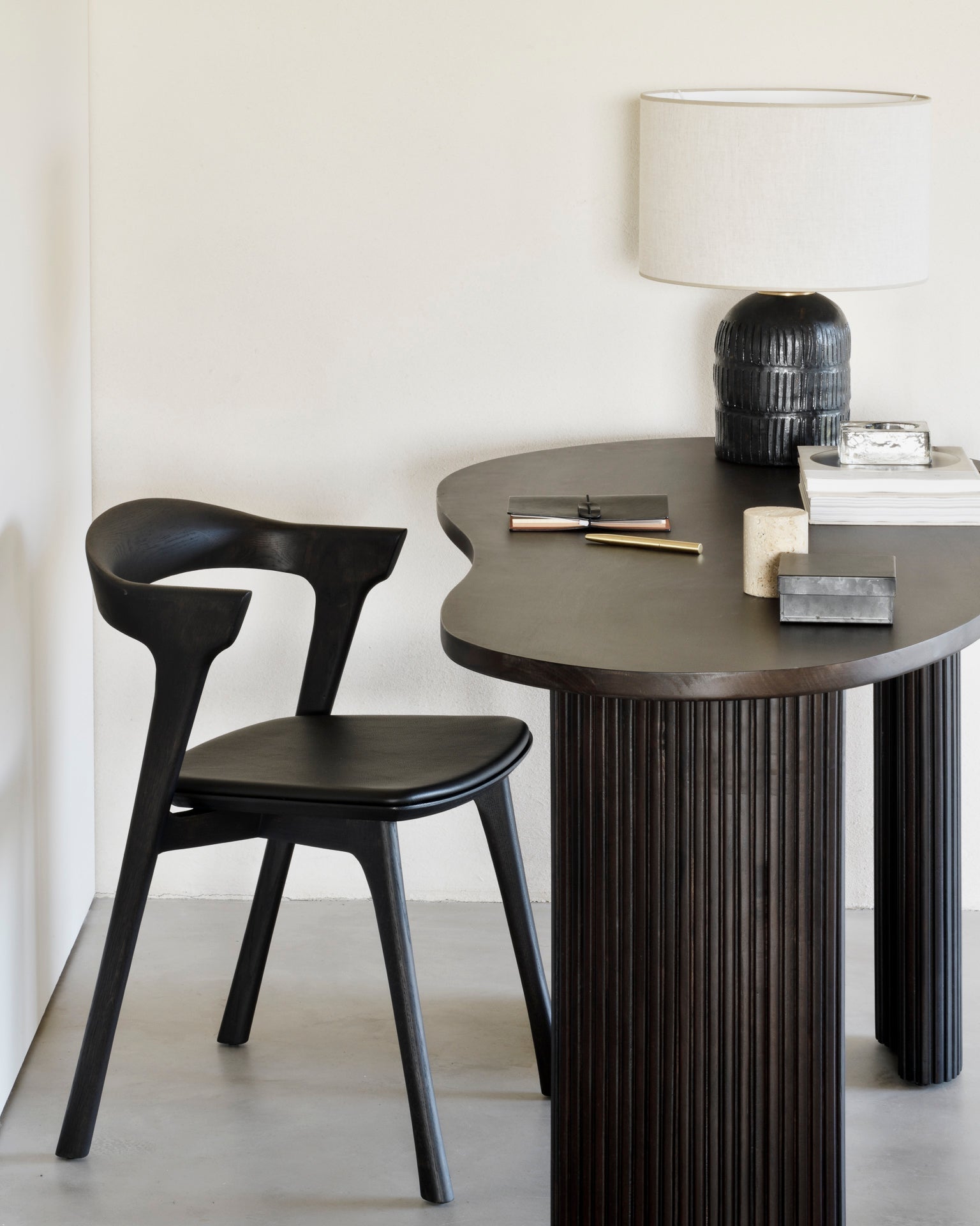 Boomerang Desk White Cliff Studio Desks