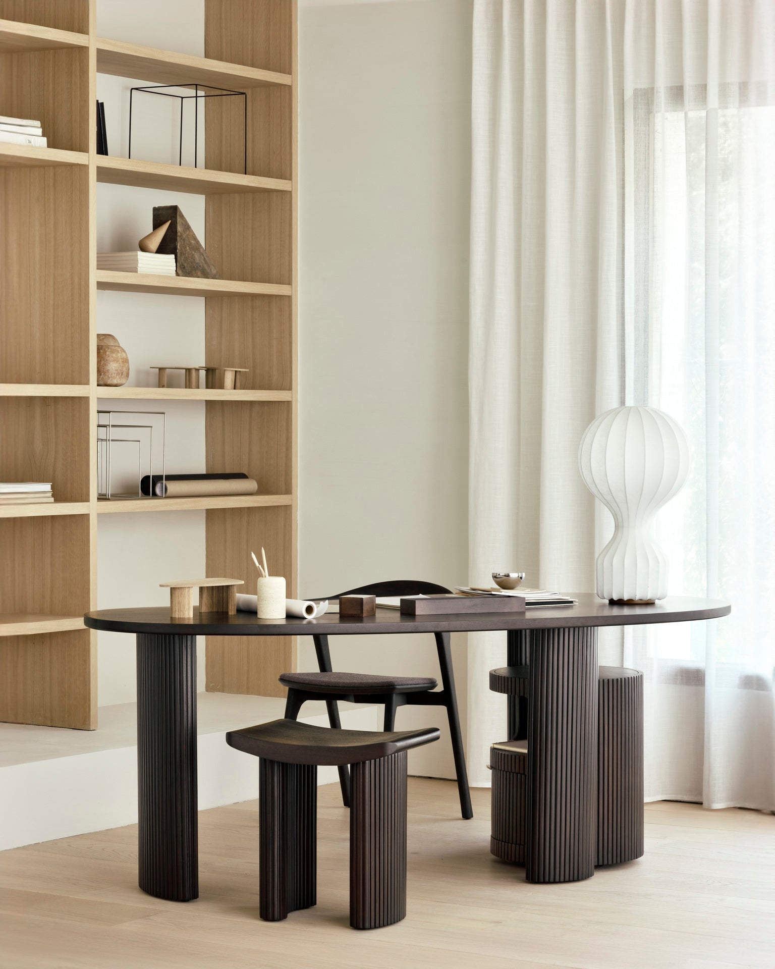Boomerang Desk White Cliff Studio Desks