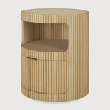 Boomerang drawer unit - oak - 1 drawer - with keylock White Cliff Studio Office Storage Drawers