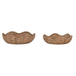 Braided Bankuan Bowls - Set of 2 White Cliff Studio Baskets