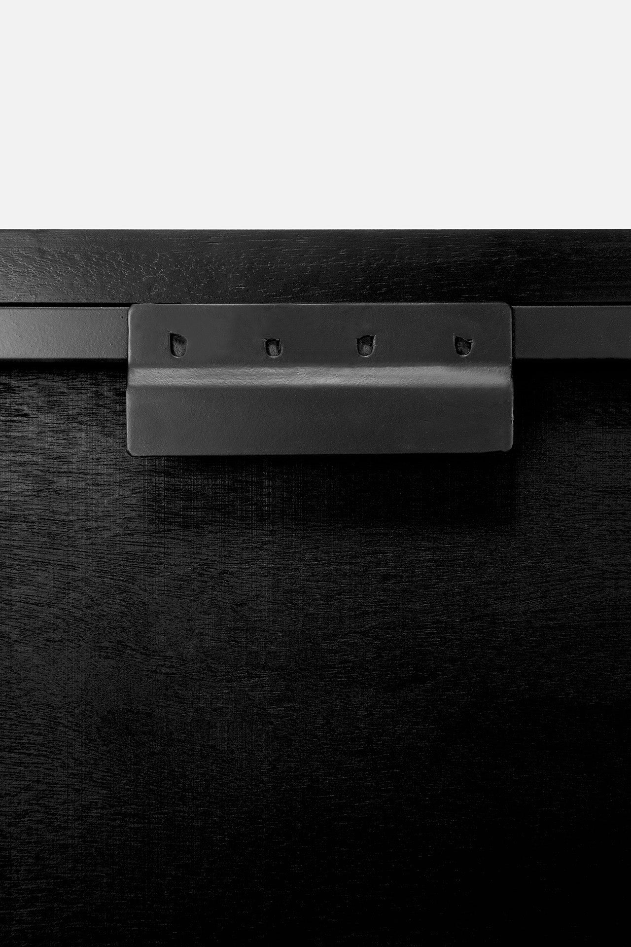 Bricks wall art - varnished wood - black - wooden frame - square White Cliff Studio Wall Decor & Art