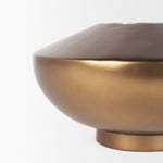 Brie Gold Vase Large