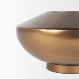 Brie Gold Vase Large
