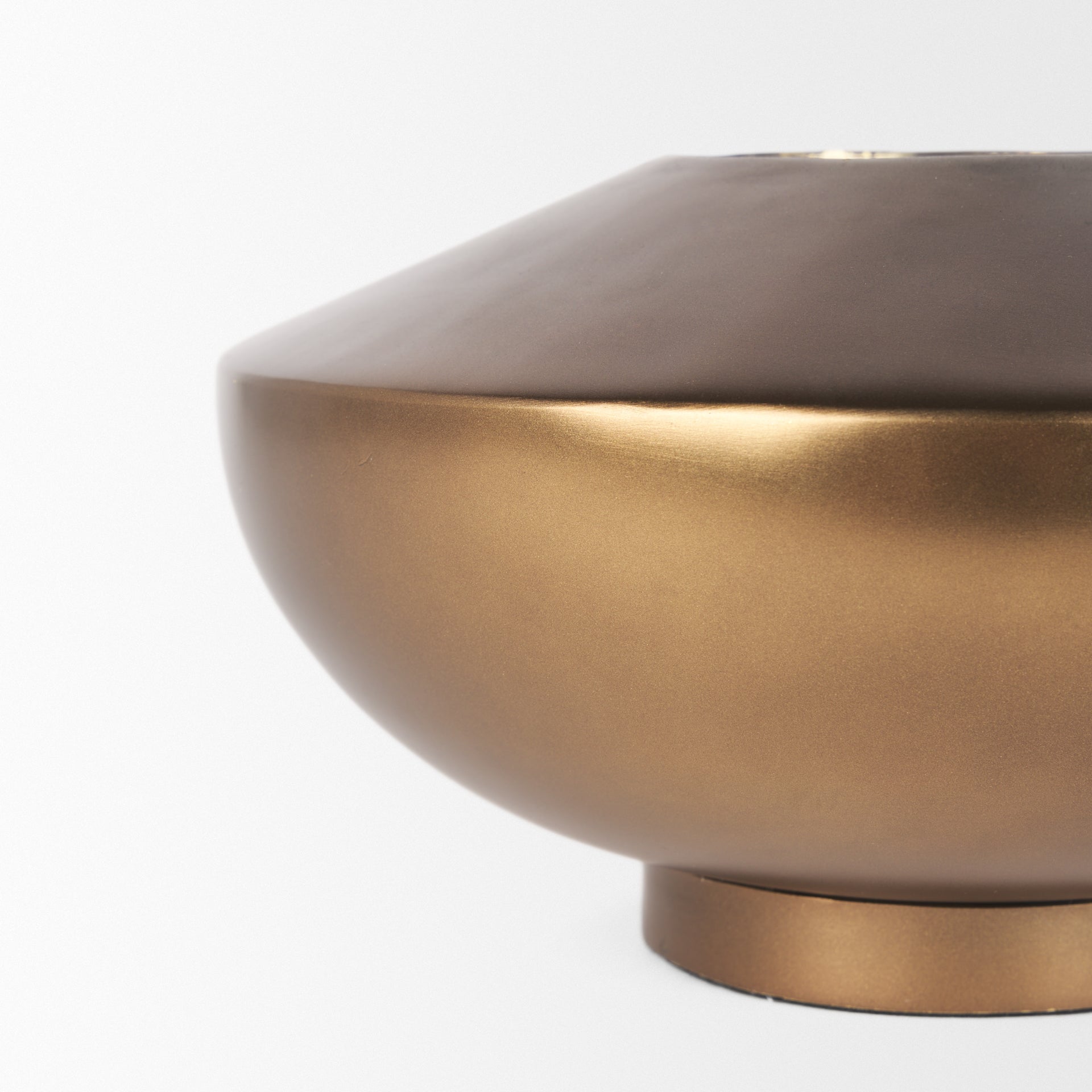 Brie Gold Vase Large