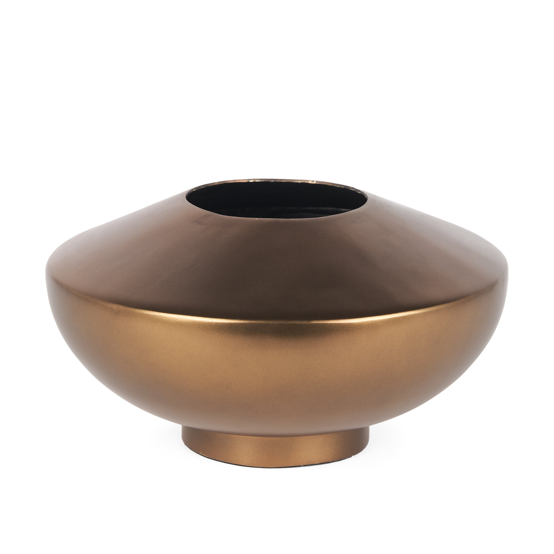Brie Gold Vase Large