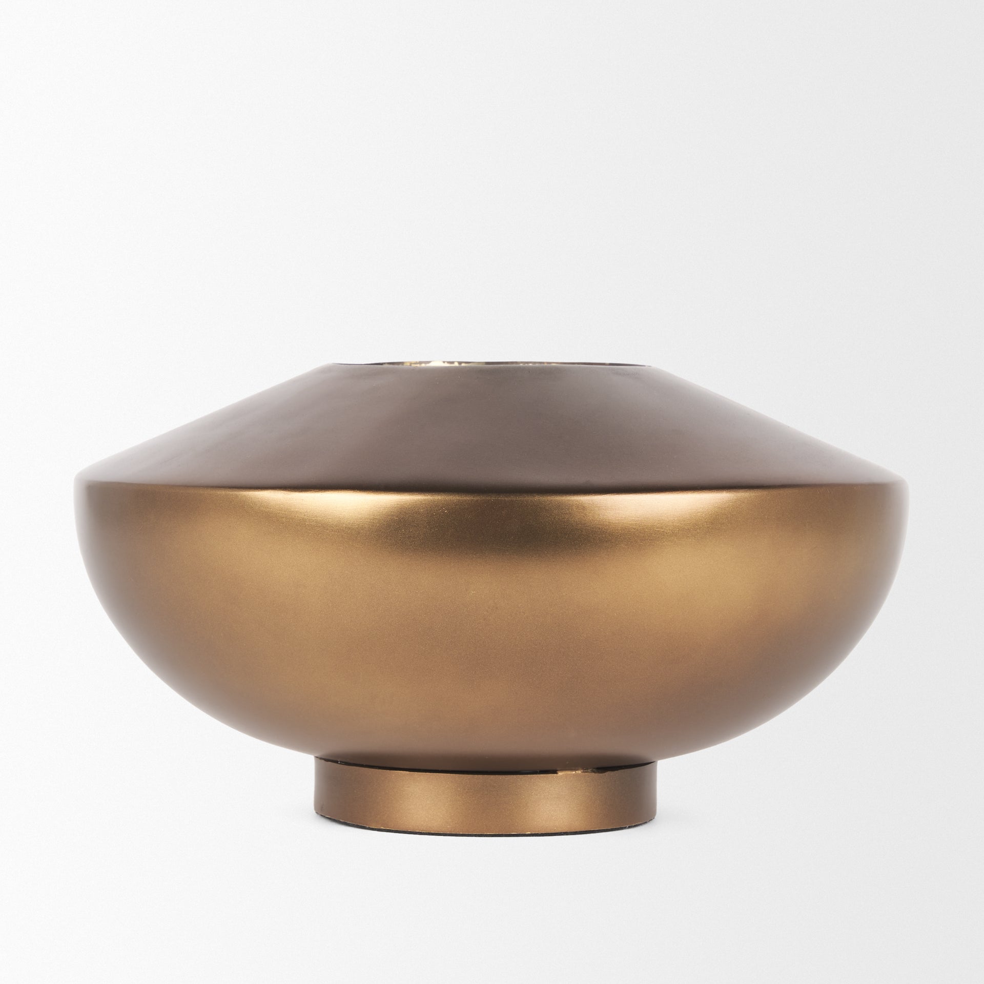 Brie Gold Vase Large