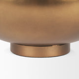 Brie Gold Vase Large