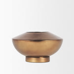 Brie Gold Vase Small