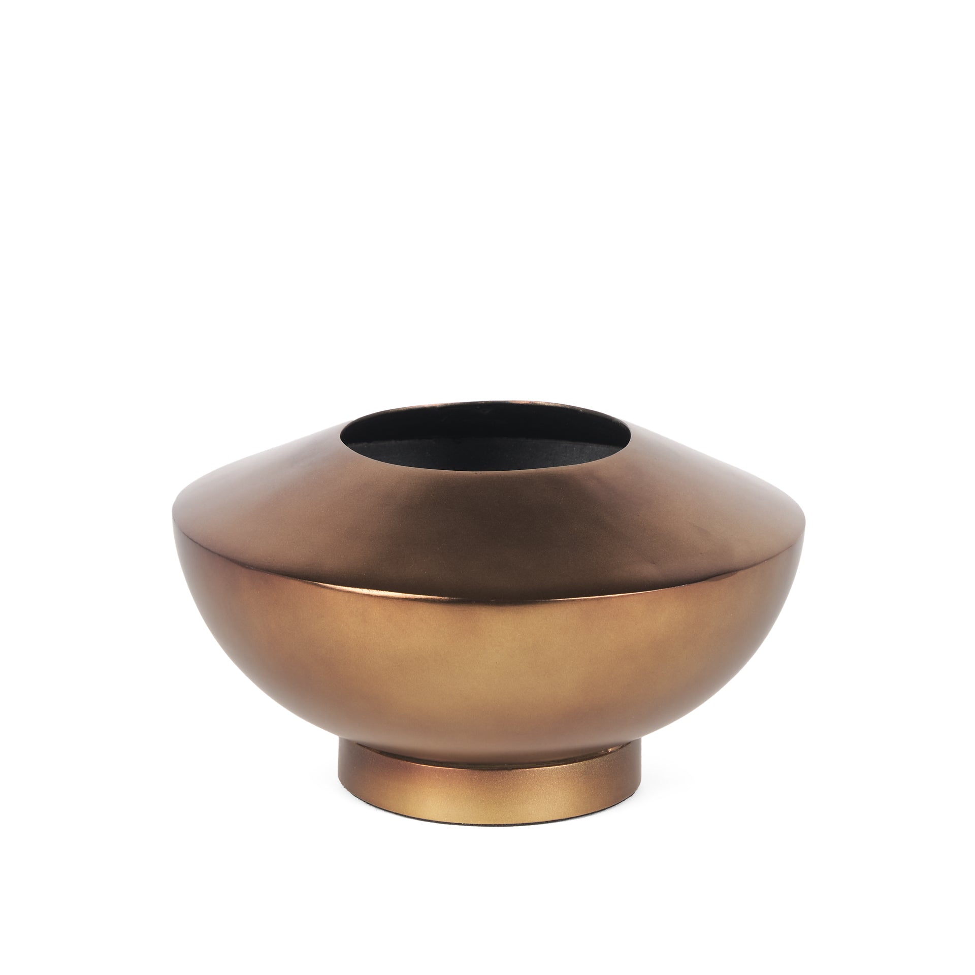 Brie Gold Vase Small