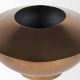 Brie Gold Vase Small