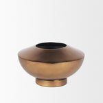 Brie Gold Vase Small