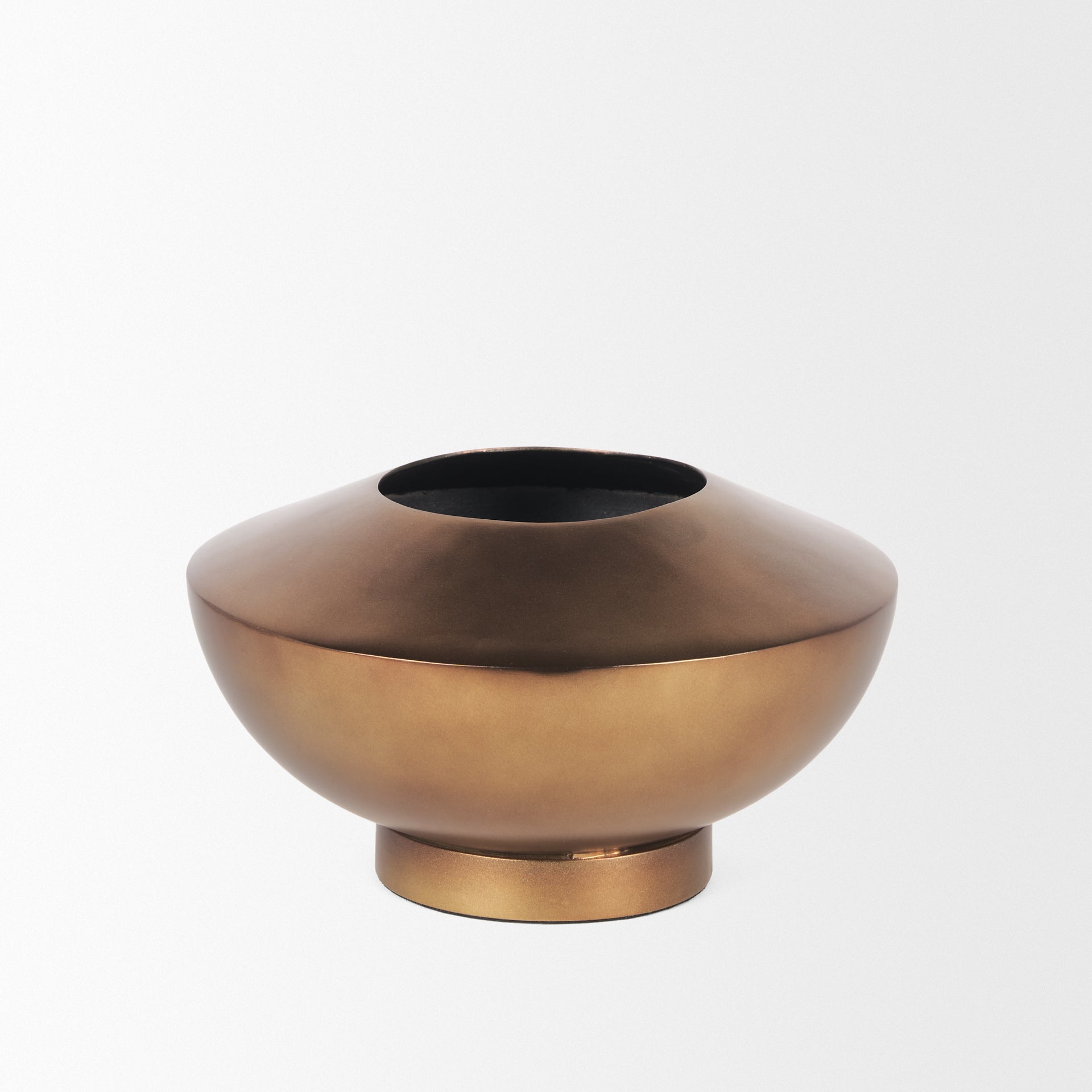 Brie Gold Vase Small