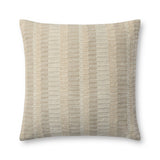 Brigette Romanek PBR0002 Natural / Ivory 22'' x 22'' Cover Only Pillow White Cliff Studio Throw Pillows