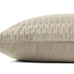 Brigette Romanek PBR0002 Natural / Ivory 22'' x 22'' Cover Only Pillow White Cliff Studio Throw Pillows