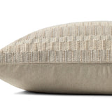 Brigette Romanek PBR0002 Natural / Ivory 22'' x 22'' Cover Only Pillow White Cliff Studio Throw Pillows