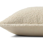 Brigette Romanek PBR0015 Natural / Charcoal 18'' x 18'' Cover Only Pillow White Cliff Studio Throw Pillows