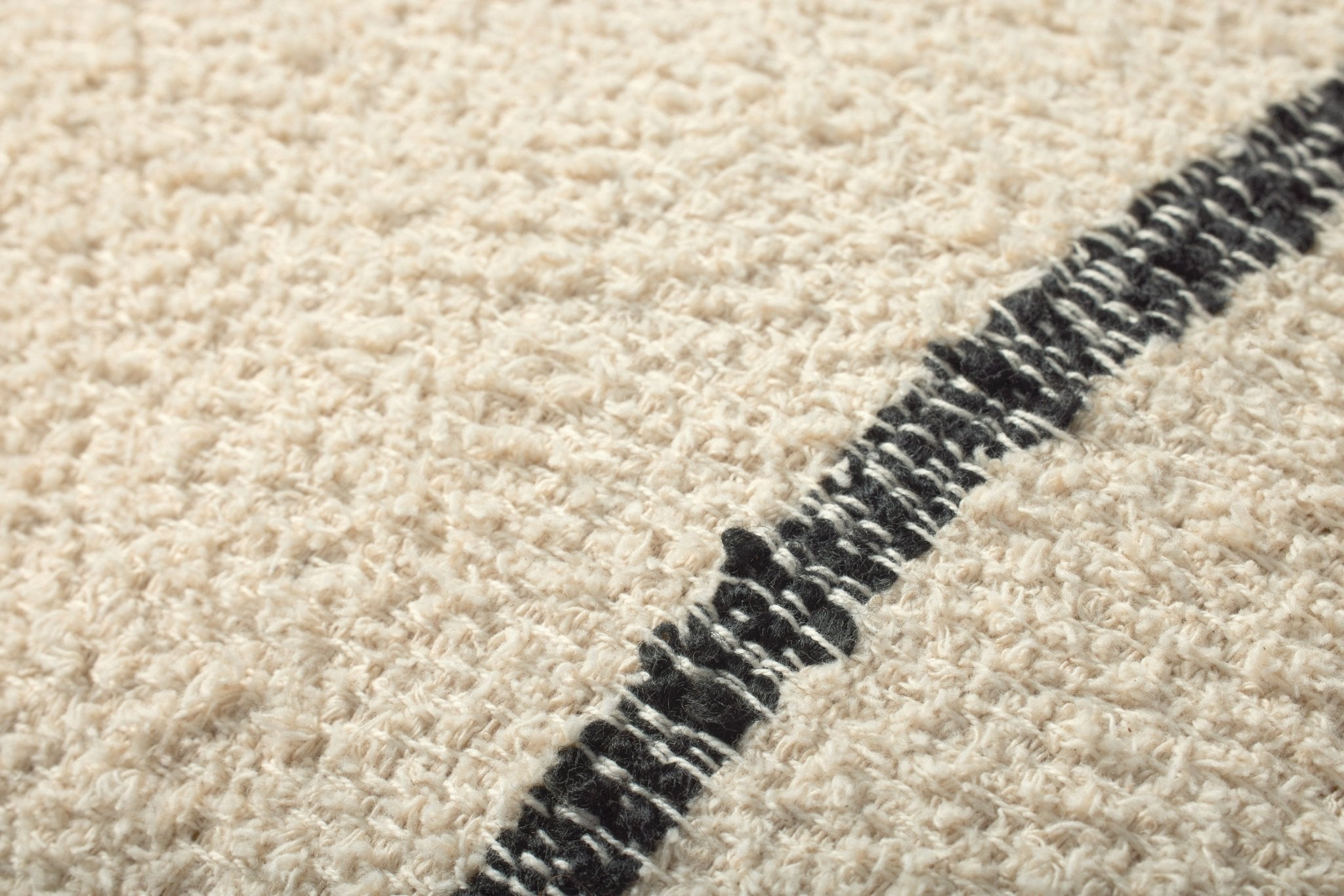 Brigette Romanek PBR0015 Natural / Charcoal 18'' x 18'' Cover Only Pillow White Cliff Studio Throw Pillows