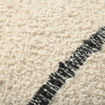 Brigette Romanek PBR0015 Natural / Charcoal 18'' x 18'' Cover Only Pillow White Cliff Studio Throw Pillows