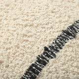 Brigette Romanek PBR0015 Natural / Charcoal 18'' x 18'' Cover Only Pillow White Cliff Studio Throw Pillows