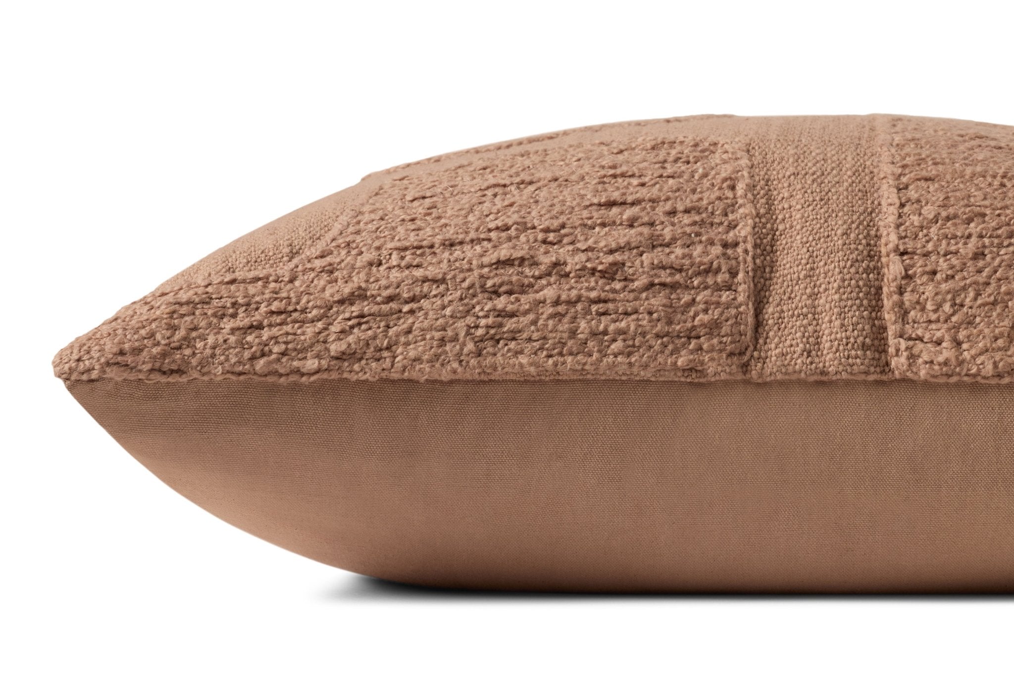 Brigette Romanek x Loloi Blush 22'' x 22'' Cover Only Pillow White Cliff Studio Throw Pillows