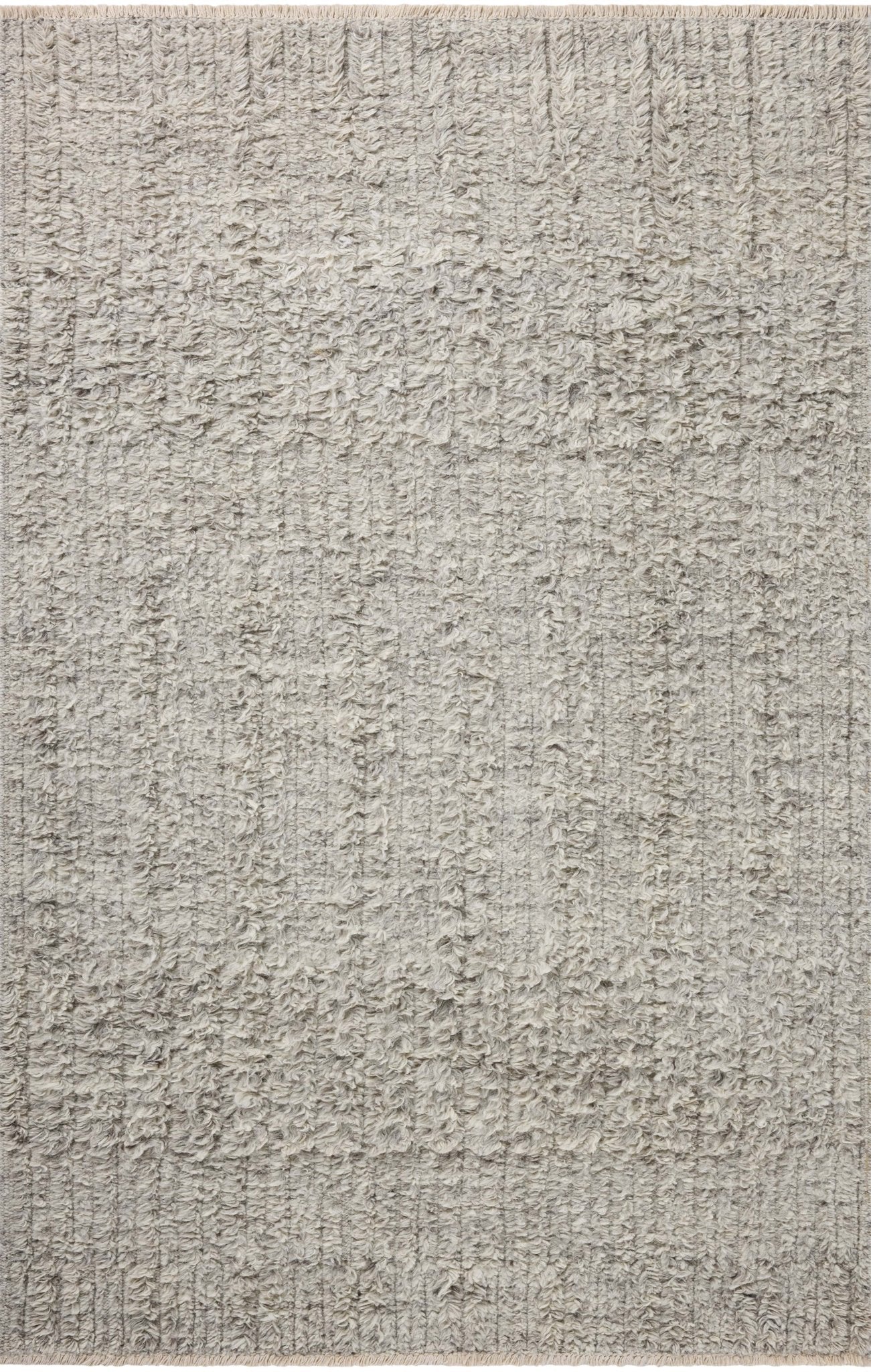 Brigette Romanek x Loloi Dana Grey 11' - 6" x 15' Area Rug White Cliff Studio Area Rugs
