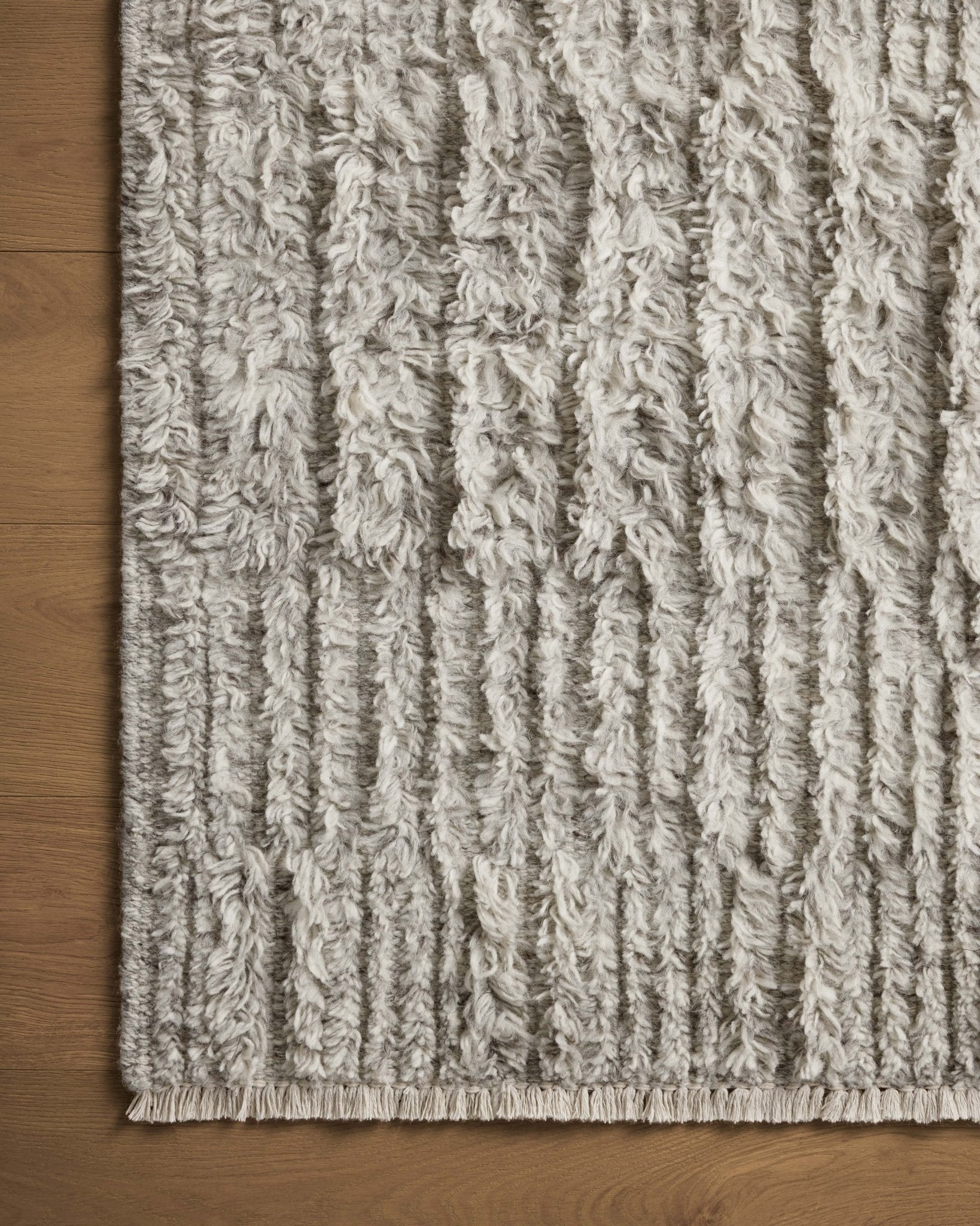 Brigette Romanek x Loloi Dana Grey 11' - 6" x 15' Area Rug White Cliff Studio Area Rugs