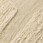 Brigette Romanek x Loloi Ivory 22'' x 22'' Cover Only Pillow White Cliff Studio Throw Pillows