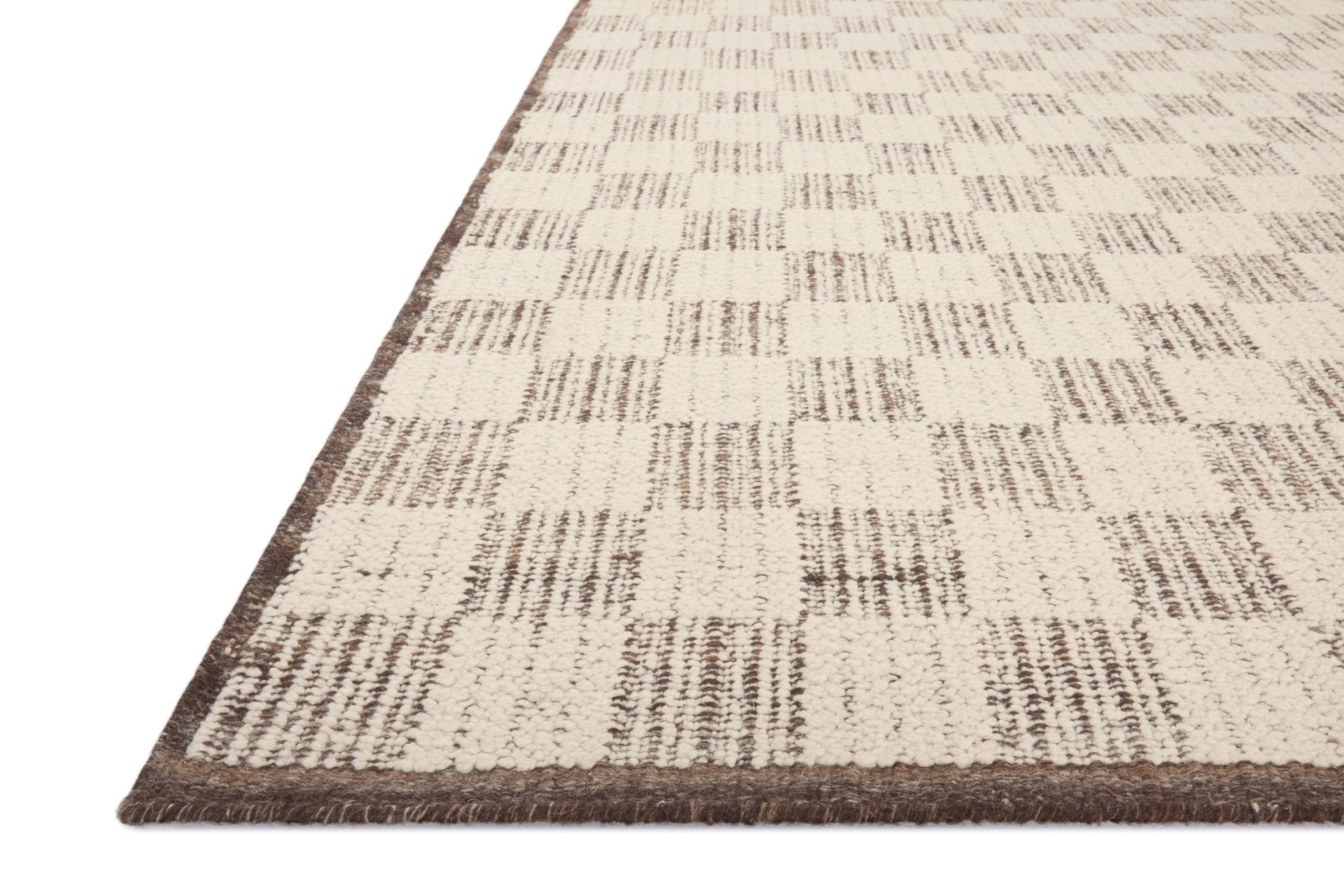 Brigette Romanek x Loloi Knox Ivory / Mocha 11' - 6" x 15' Area Rug White Cliff Studio Area Rugs