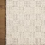 Brigette Romanek x Loloi Knox Ivory / Silver 11' - 6" x 15' Area Rug White Cliff Studio Area Rugs