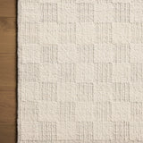 Brigette Romanek x Loloi Knox Ivory / Silver 11' - 6" x 15' Area Rug White Cliff Studio Area Rugs