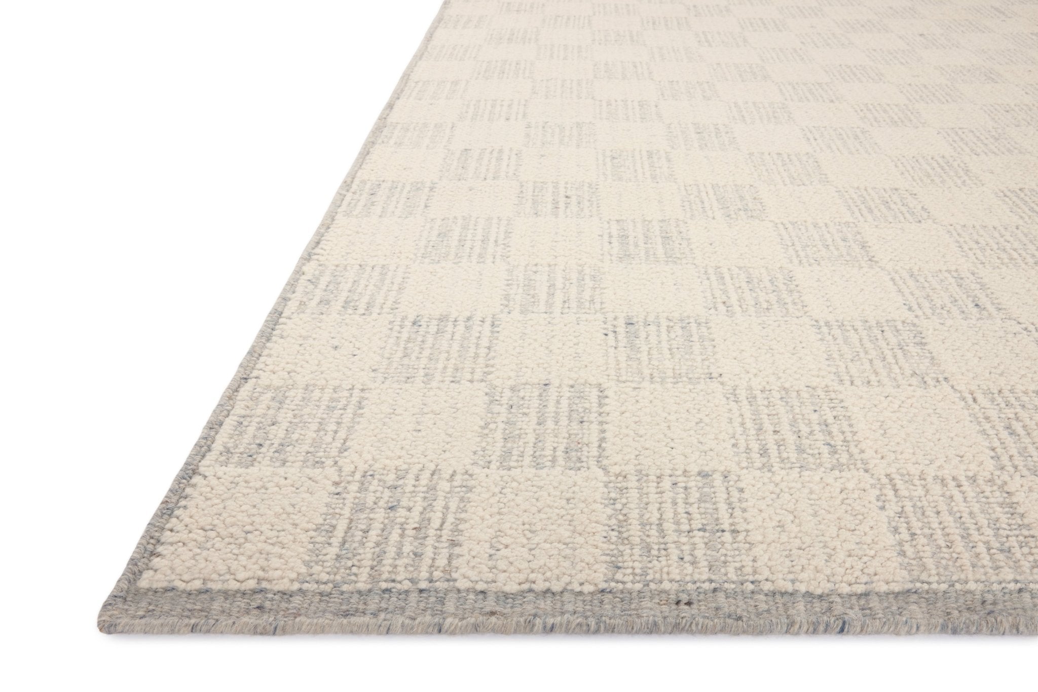 Brigette Romanek x Loloi Knox Ivory / Sky 11' - 6" x 15' Area Rug White Cliff Studio Area Rugs