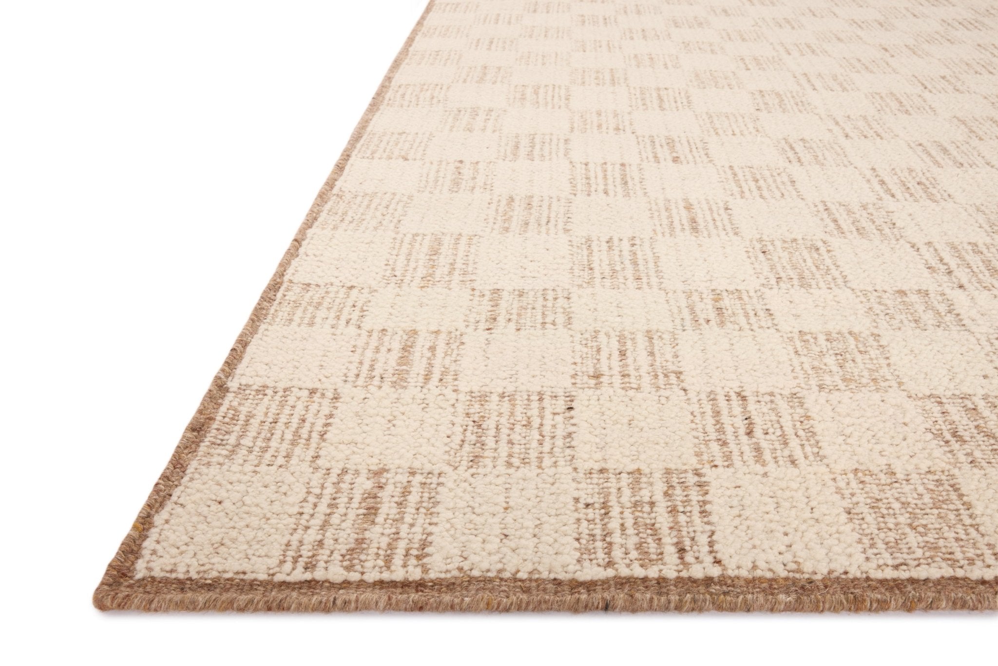 Brigette Romanek x Loloi Knox Ivory / Terracotta 11' - 6" x 15' Area Rug White Cliff Studio Area Rugs