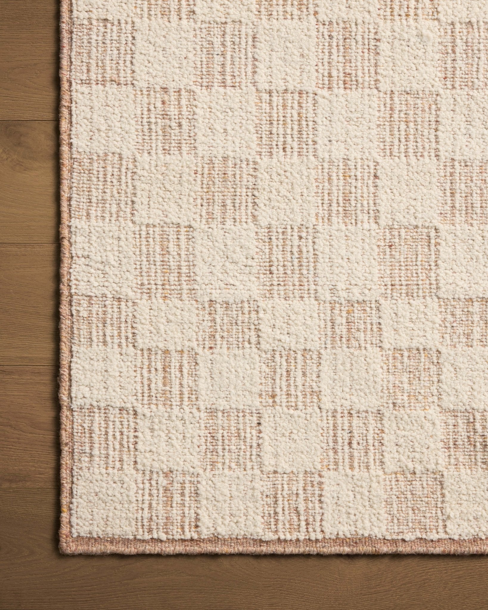 Brigette Romanek x Loloi Knox Ivory / Terracotta 11' - 6" x 15' Area Rug White Cliff Studio Area Rugs