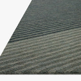 Brigette Romanek x Loloi Madi Denim / Multi Rug White Cliff Studio Area Rugs