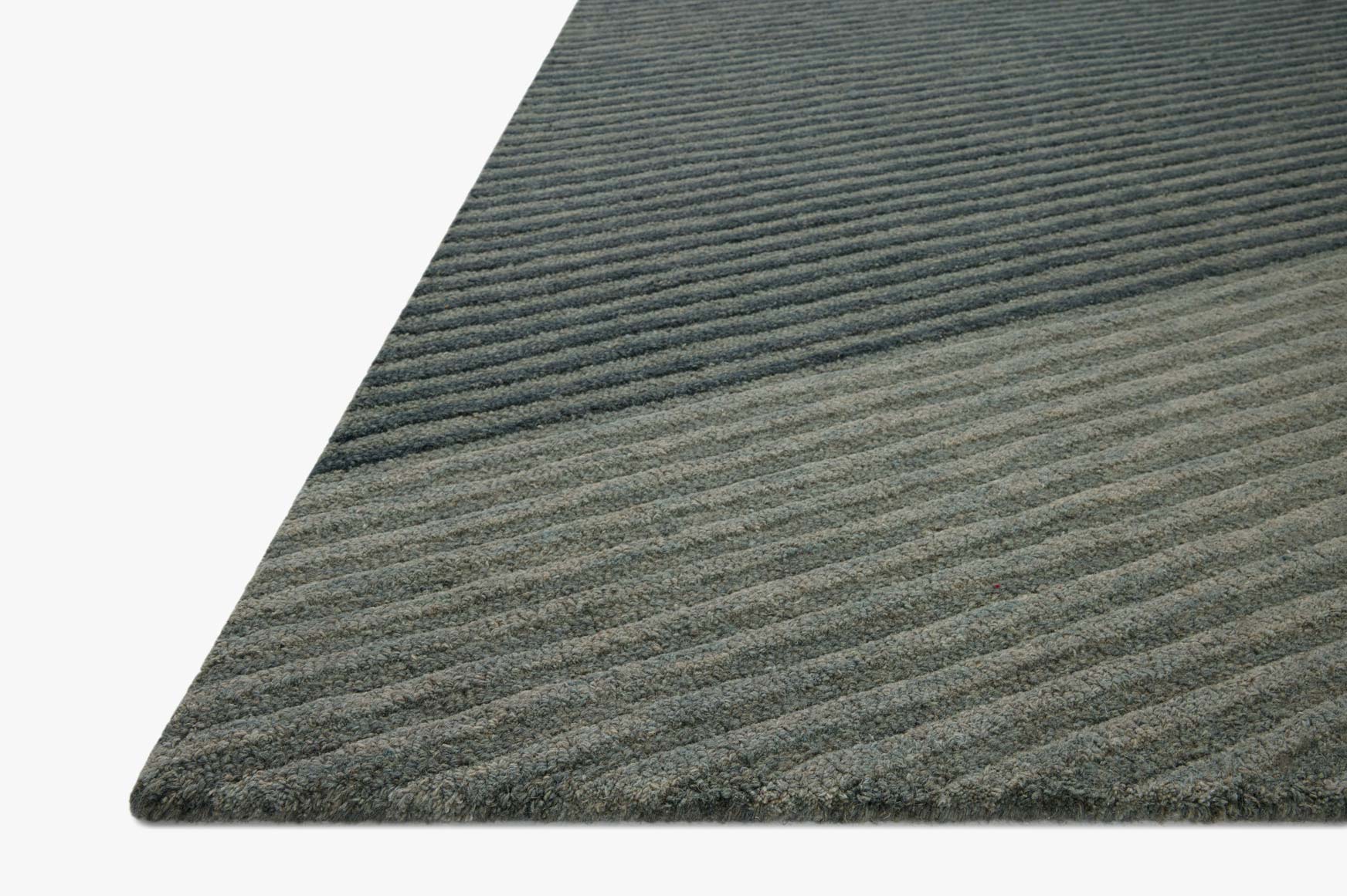 Brigette Romanek x Loloi Madi Denim / Multi Rug White Cliff Studio Area Rugs