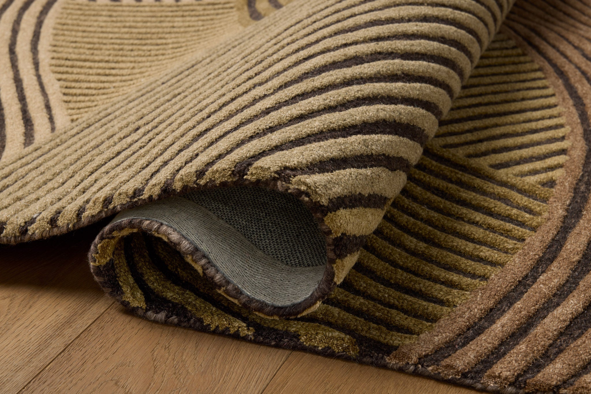 Brigette Romanek x Loloi Madi Espresso / Multi Rug White Cliff Studio Area Rugs