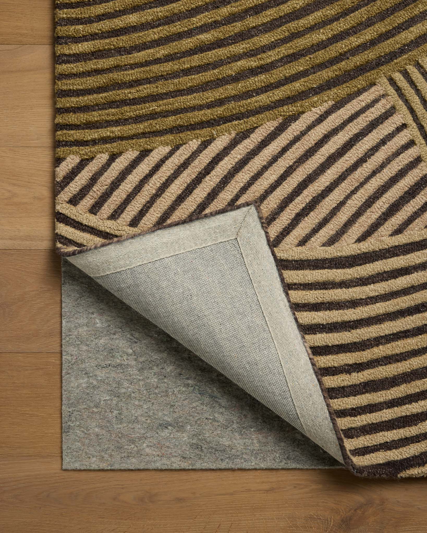 Brigette Romanek x Loloi Madi Espresso / Multi Rug White Cliff Studio Area Rugs