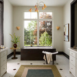 Brigette Romanek x Loloi Madi Green / Multi Rug White Cliff Studio Area Rugs