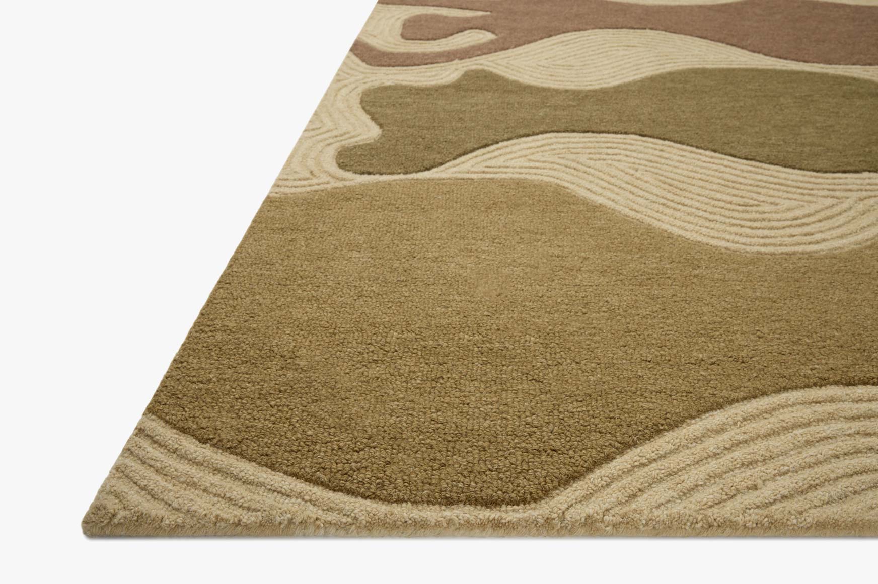 Brigette Romanek x Loloi Madi Linen / Multi Rug White Cliff Studio Area Rugs