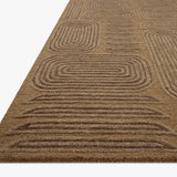 Brigette Romanek x Loloi Madi Mocha / Cocoa Rug White Cliff Studio Area Rugs